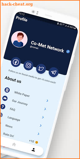 Co-Met Network:Mobile Currency screenshot