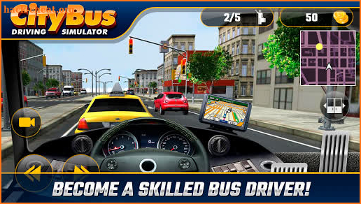 Coach Bus City Driving Simulator screenshot