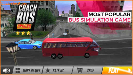 Coach Bus Driving 3D - Bus Driver Simulator 2019 screenshot