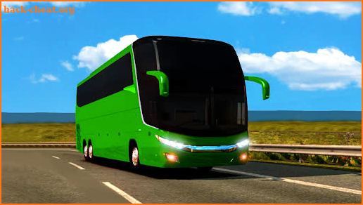 Coach bus driving simulator 3d screenshot