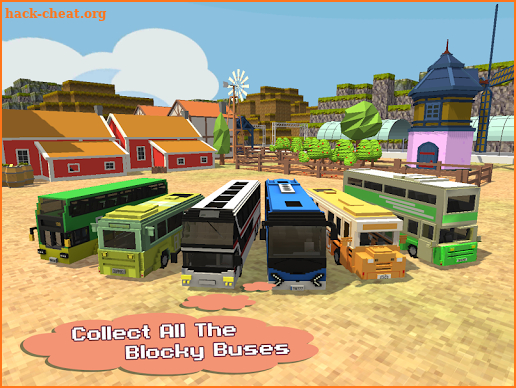 Coach Bus Driving Simulator: Blocky City 2018 screenshot
