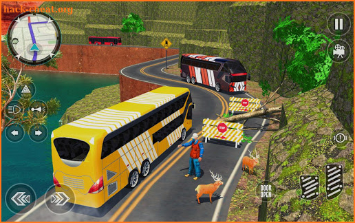 Coach Bus Hill Road Simulator- Free Euro Bus Games screenshot