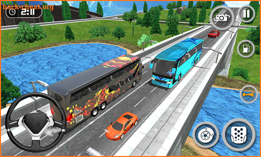 Coach Bus Simulator 2018 - mobile Bus driving screenshot