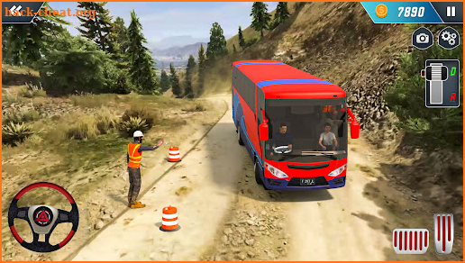 Coach Bus Simulator 3d screenshot