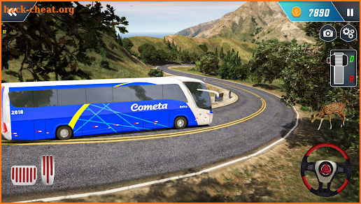 Coach Bus Simulator 3d screenshot