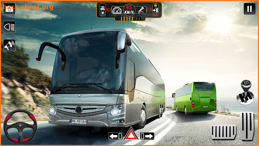 Coach Bus Simulator 3D Driving screenshot