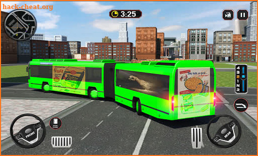 Coach Bus Train Driving Games screenshot