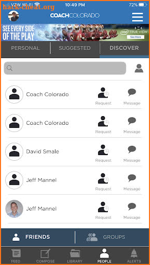 Coach Colorado screenshot