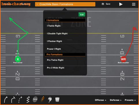 CoachMe® Football Edition screenshot