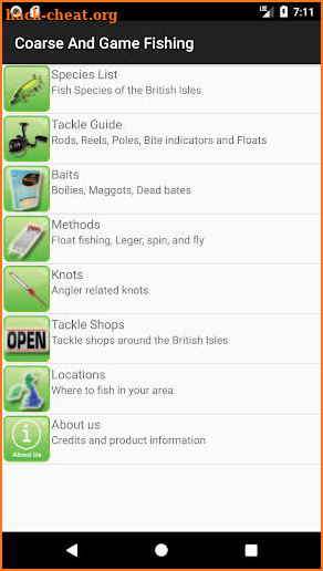 Coarse and Game Fishing screenshot