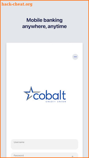 Cobalt Mobile Banking screenshot