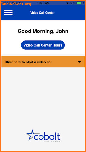 Cobalt Video Banking screenshot