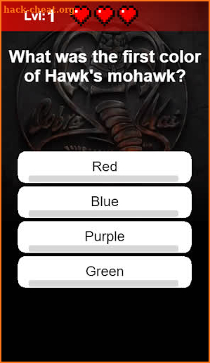 Cobra Quiz screenshot