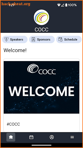 COCC Client Events App screenshot