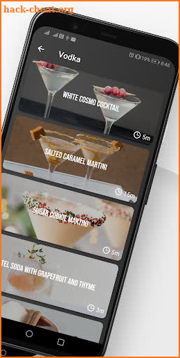 Cocktail Recipes-Bartender App screenshot