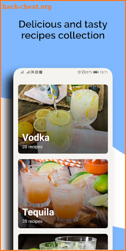 Cocktail Recipes: Mixed Drinks screenshot