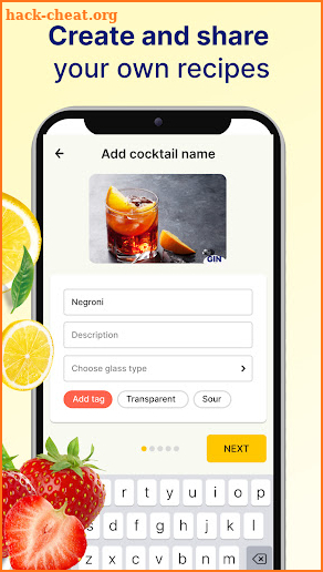 Cocktail Recipes Mixology App screenshot