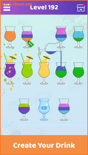 Cocktail Sort Puzzle screenshot