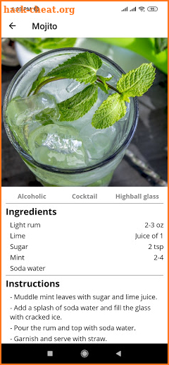 Cocktails 101 screenshot