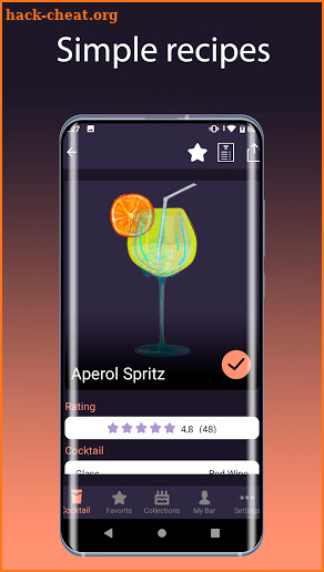 Cocktails Art - Bartender App screenshot