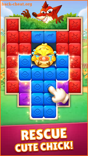 Coco Blast : Chick rescue puzzles screenshot