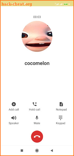 coco melon fake call screenshot