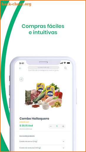Coco Mercado - La app que cuida a tu familia screenshot