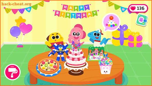 Cocobi Birthday Party - cake screenshot