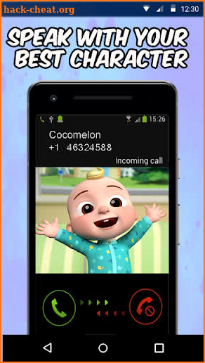 Cocomelon calling app screenshot