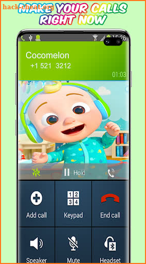 Cocomelon calling app screenshot