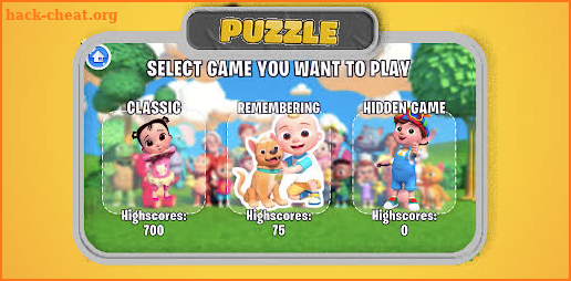 Cocomelon Puzzle BooBoo Game screenshot