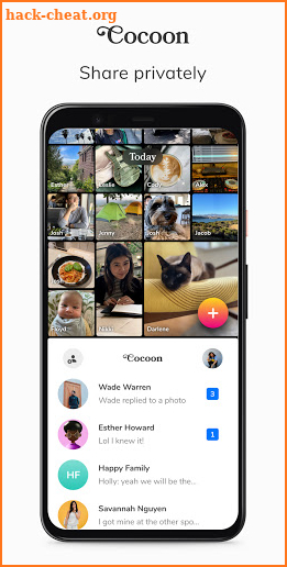 Cocoon - Share Privately with Your Closest People screenshot