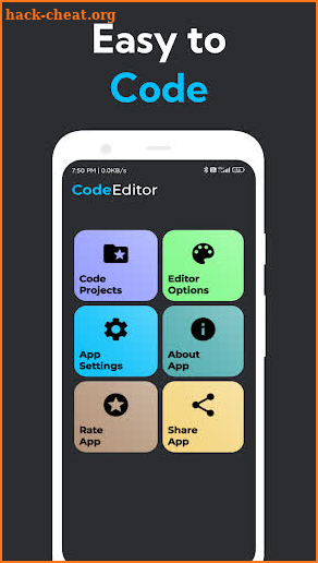 Code Editor -PHP, Python, HTML screenshot