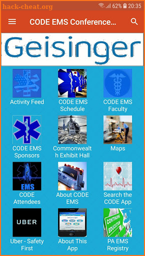 CODE EMS Conference screenshot