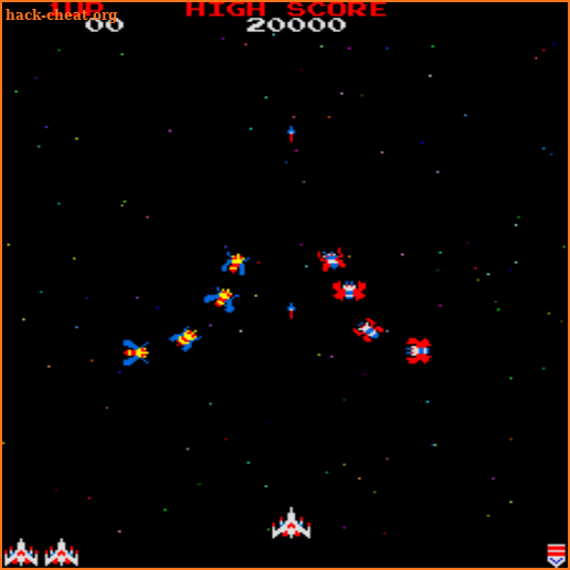 Code galaga arcade screenshot
