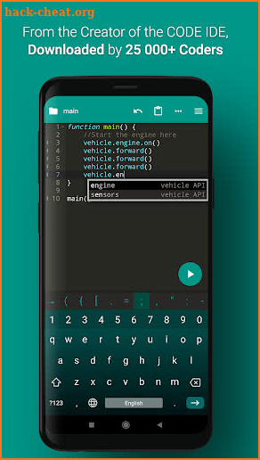 Code Miner: A Robot Programming Game screenshot