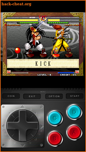 Code samurai shodown 5 arcade screenshot