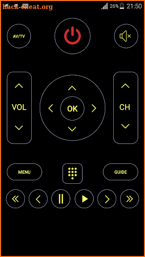 CodeMatics LG Remote Control screenshot