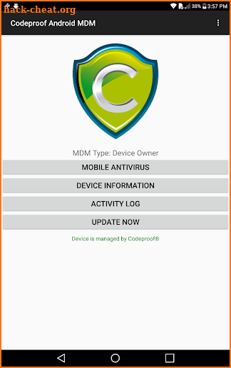 Codeproof MDM for Android screenshot