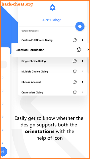 CodeX - Android Material UI Templates screenshot