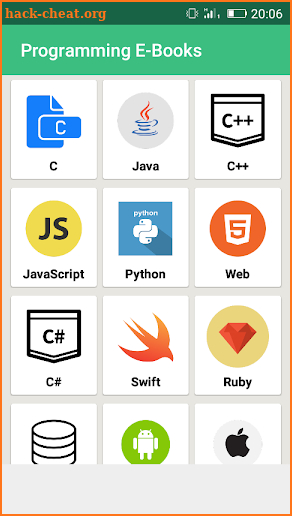 Coding eBooks : All Free Programming Books at Once screenshot