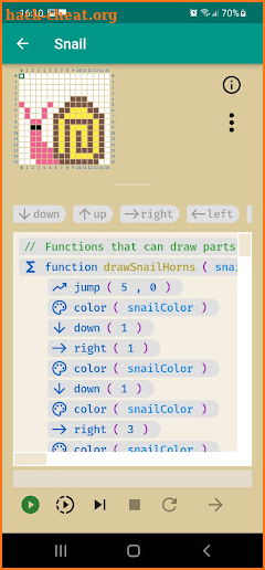 Coding Grid screenshot