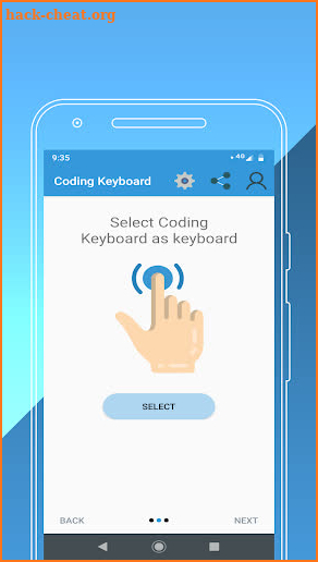 Coding Keyboard for Programming screenshot