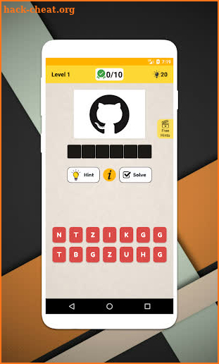 Coding Quiz: Guess Programming Logos Game. screenshot