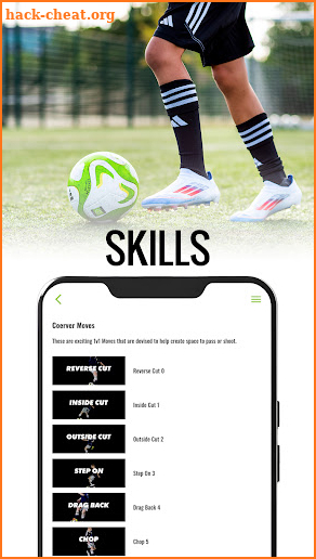 Coerver Soccer Skills screenshot