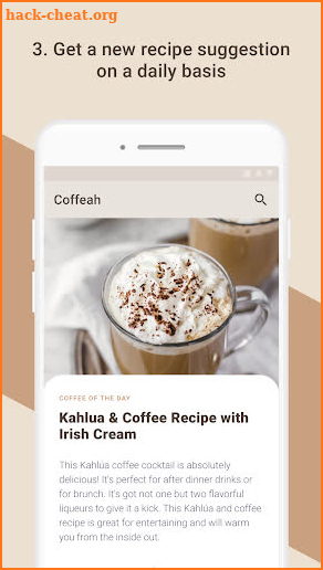 Coffeah: Coffee Recipes screenshot