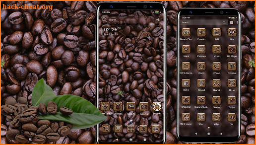Coffee Beans Theme screenshot