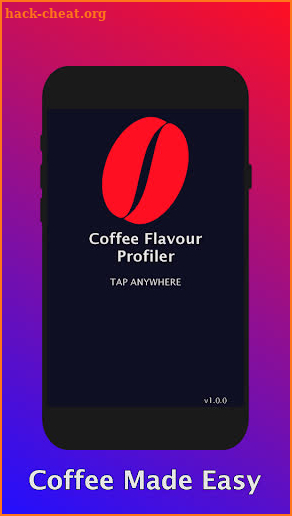 Coffee Flavour Profiler screenshot
