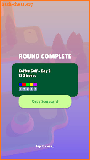 Coffee Golf screenshot