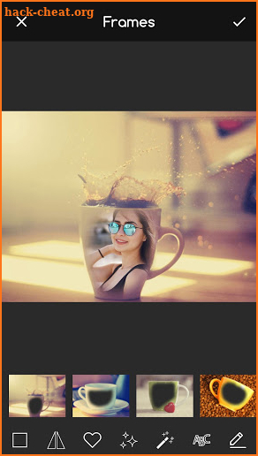 Coffee Mug Frames for Pictures screenshot